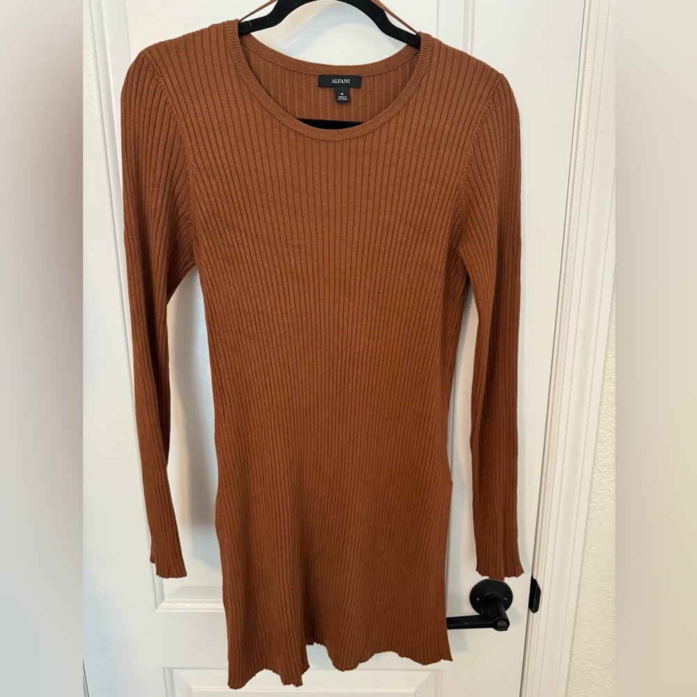 Brown knit Top